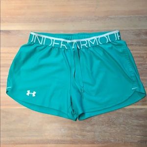 Green Under Armour Shorts